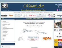 Tablet Screenshot of matozi-art.nl